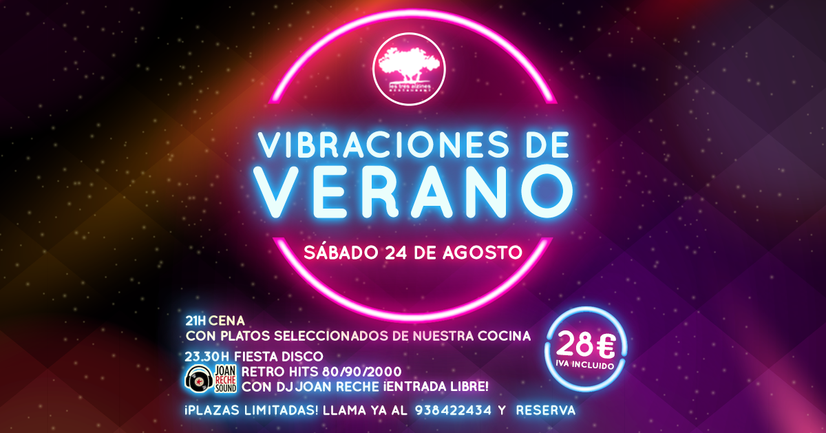 Restaurante braseria en La Roca Village - Les Tres Alzines - Vibraciones de Verano | Fiesta | 24 de Agosto 2019
