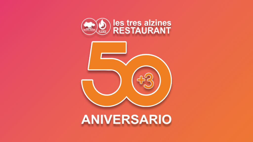 Restaurante braseria en La Roca Village - Les Tres Alzines - Celebración y gratitud: Nuestro 53° aniversario se aproxima